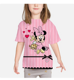 TEE-SHIRT IMRIME MICKEY POUR ENFANTS