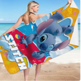 SERVIETTE DE PLAGE, SERVIETTE DE BAIN imprimé STITCH