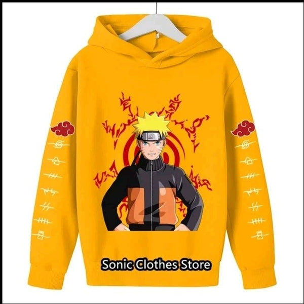 SWEAT-SHIRT IMPRIME MANGA POUR ENFANTS ET ADOLESCENTS