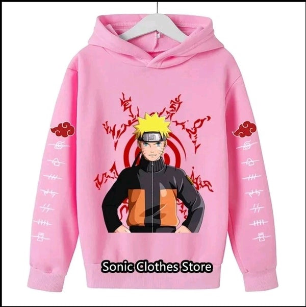 SWEAT-SHIRT IMPRIME MANGA POUR ENFANTS ET ADOLESCENTS