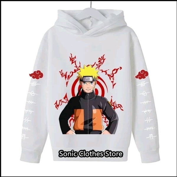 SWEAT-SHIRT IMPRIME MANGA POUR ENFANTS ET ADOLESCENTS