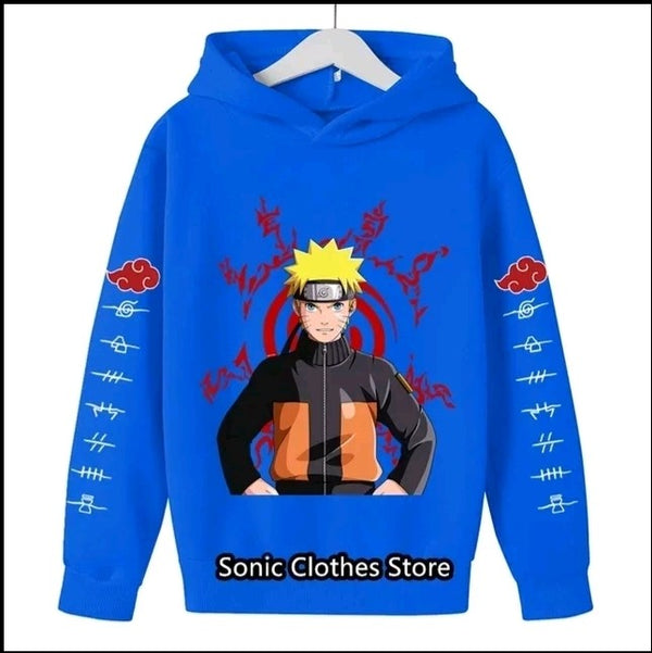 SWEAT-SHIRT IMPRIME MANGA POUR ENFANTS ET ADOLESCENTS