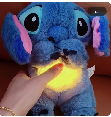 PELUCHE STITCH LUMINEUSE ET MUSICALE