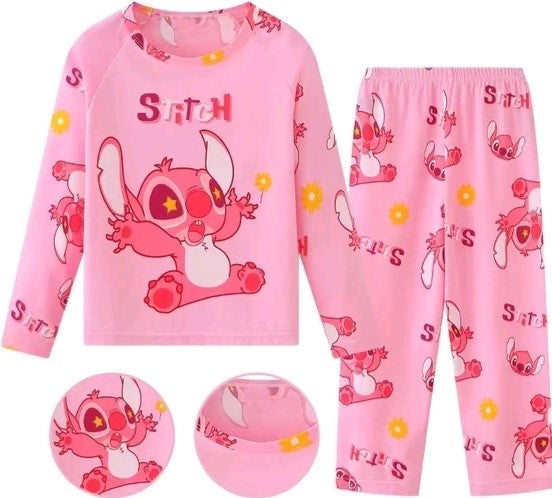 PYJAMA IMPRIME STITCH EN COTON