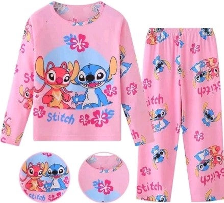 PYJAMA IMPRIME STITCH EN COTON