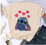 TEE SHIRT IMPRIME STITCH POUR FEMME