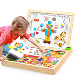 PUZZLE Magnétique en Bois