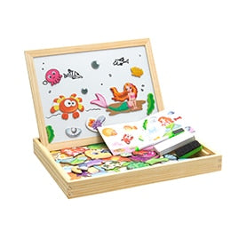 PUZZLE Magnétique en Bois