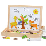 PUZZLE Magnétique en Bois