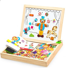 PUZZLE Magnétique en Bois