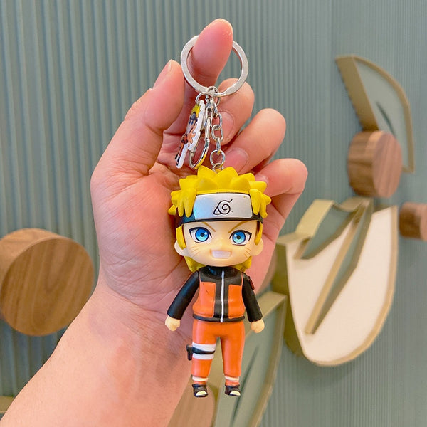 Joli Porte clé NARUTO en pvc de 9 cm