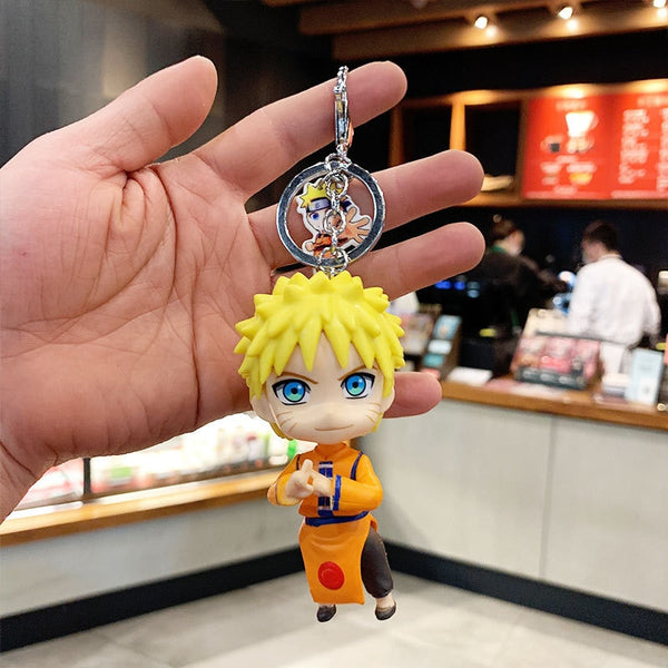 Joli Porte clé NARUTO en pvc de 9 cm