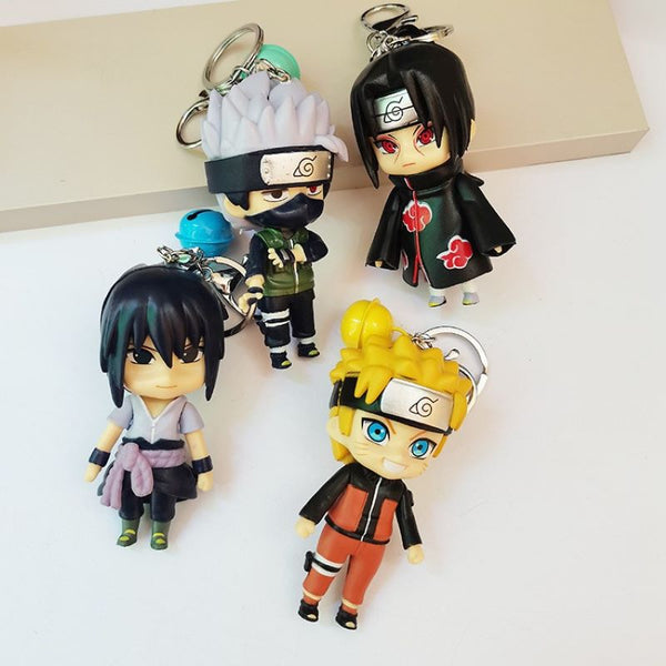 Joli Porte clé NARUTO en pvc de 9 cm