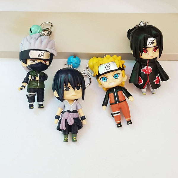 Joli Porte clé NARUTO en pvc de 9 cm