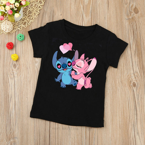 TEE-SHIRT imprimé STITCH pour enfants Nouvelle Collection 2023