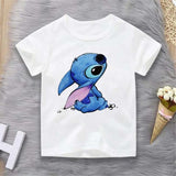 TEE-SHIRT imprimé STITCH pour enfants Nouvelle Collection 2023