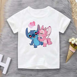 TEE-SHIRT imprimé STITCH pour enfants Nouvelle Collection 2023